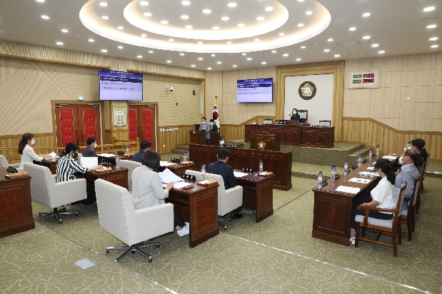 제206회 임시회 개회