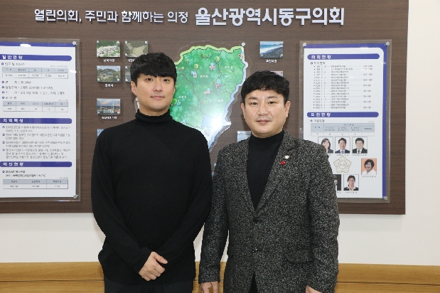 임채윤 의원, 신임 한영융합회 회장 환담 