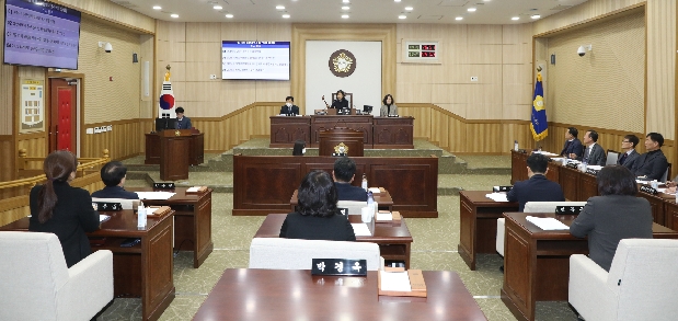 제210회 임시회 개회
