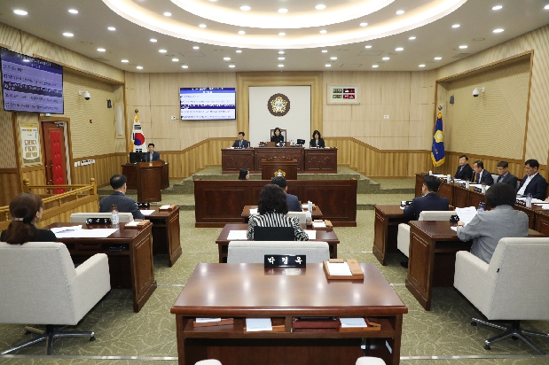 제212회 임시회 폐회