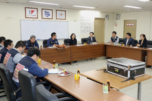 동구지역 노동조합 방문