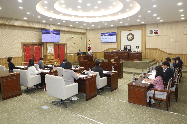 제214회 임시회 개회 