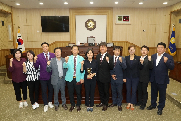 울기라이온스클럽 임원진 방문