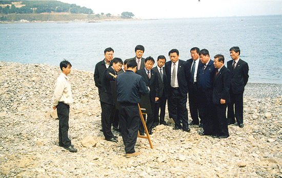 제51회 임시회 현장확인 - 주전해안정비사업공사현장