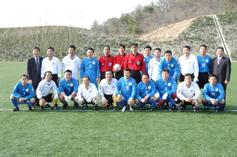남구의회와 친선축구경기-문수양궁장(2005-04-08)