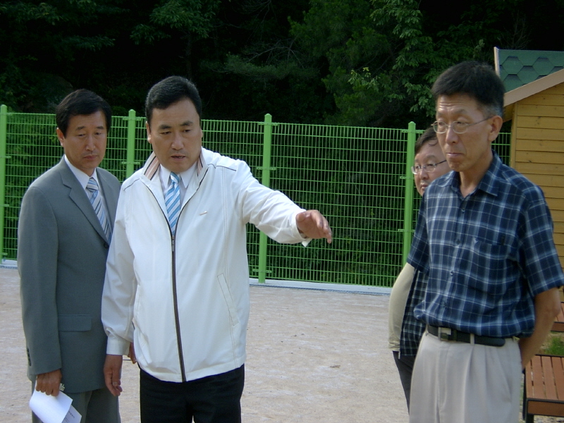 감나무골체육소공원 현장확인(2006-07-06)