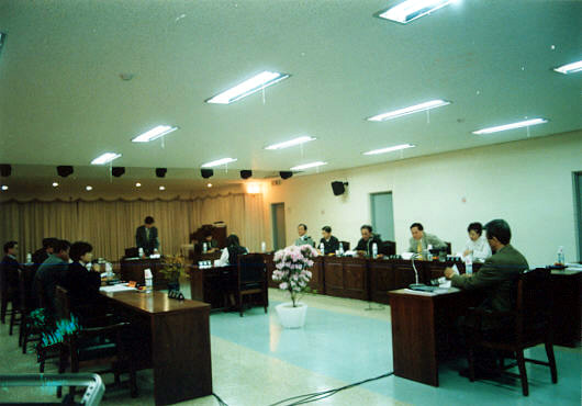 주민자치센타 운영상황 확인