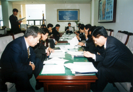 2001년 당초예산 설명회