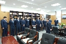 동구청 돌고래씨름단 우승기념 의회 방문