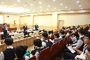 청소년진로직업체험, 화암중학교 1학년 학생 70여명, 동구의회 방문