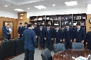 동구청 돌고래씨름단 의회 방문