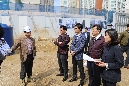 동울산종합시장 지하주차장 조성사업 현장점검 