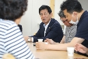 홍유준 의장 월봉시장 방문 