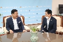 홍유준 의장 강북교육지원청 방문