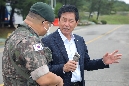 홍유준 의장 육군 7765부대 2대대 방문 