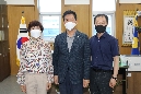 홍유준 의장, (사)대한민국예술인협회 환담
